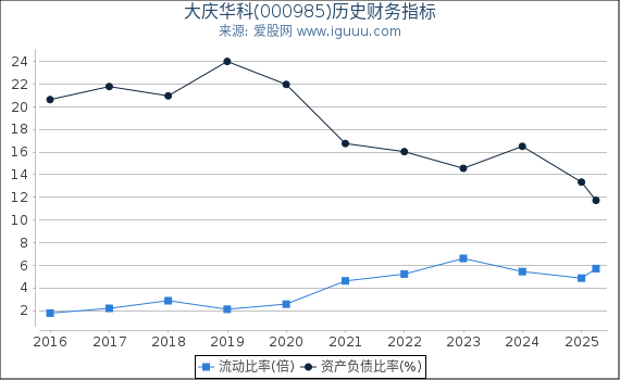 大庆华科(000985)股东权益比率、固定资产比率等历史财务指标图