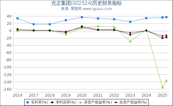 光正集团(002524)股东权益比率、固定资产比率等历史财务指标图
