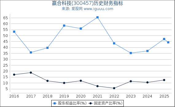 赢合科技(300457)股东权益比率、固定资产比率等历史财务指标图