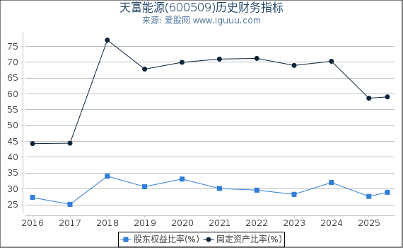 天富能源(600509)股东权益比率、固定资产比率等历史财务指标图
