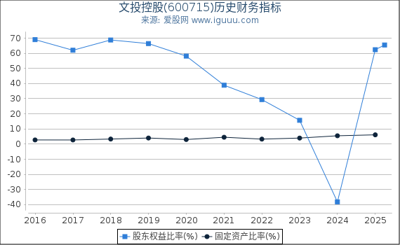 文投控股(600715)股东权益比率、固定资产比率等历史财务指标图